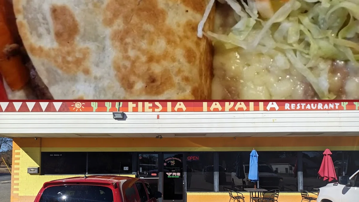 A spread of tacos and sides