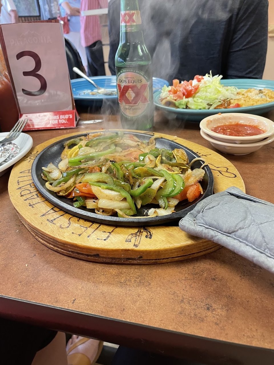 Vegetable Fajitas