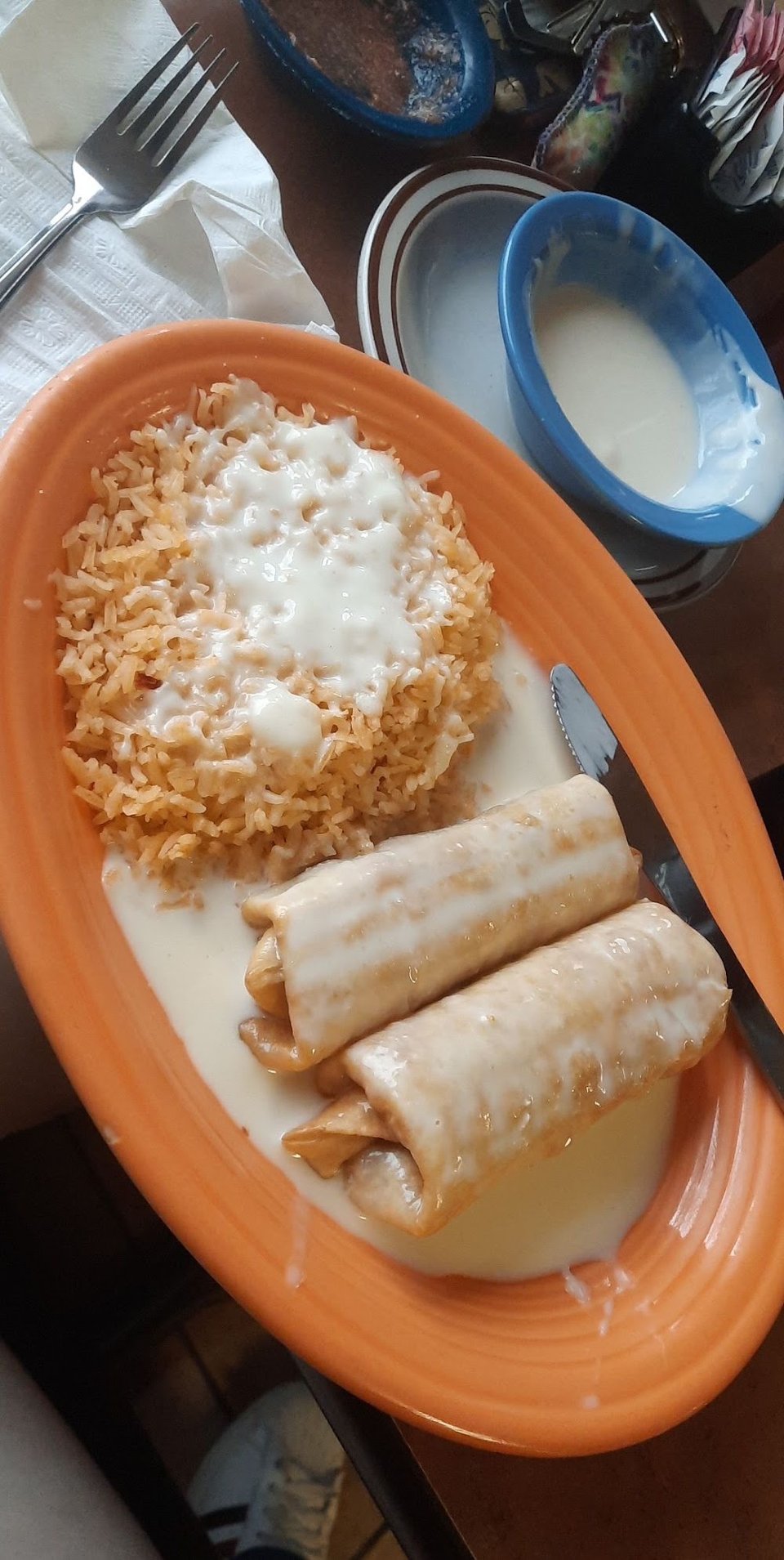 Chimichanga Plate